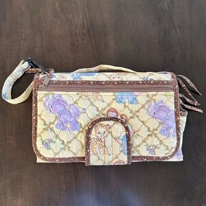 Handmade Travel Diaper Changing Pad Bag Precious Moments Baby Jungle Animals